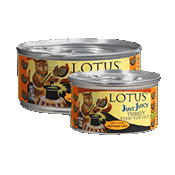 Lotus Canned Cat Food: Just Juicy Grain-Free Turkey